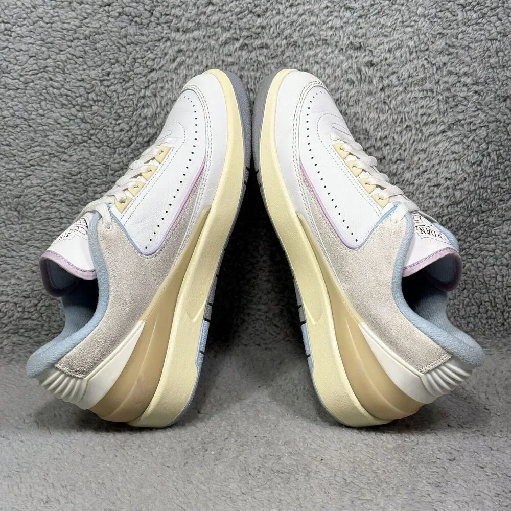 Air Jordan 2 Low Look Up In The Air Low Womens Size 9 Shoes Summit White Blue - Picture 6 of 9